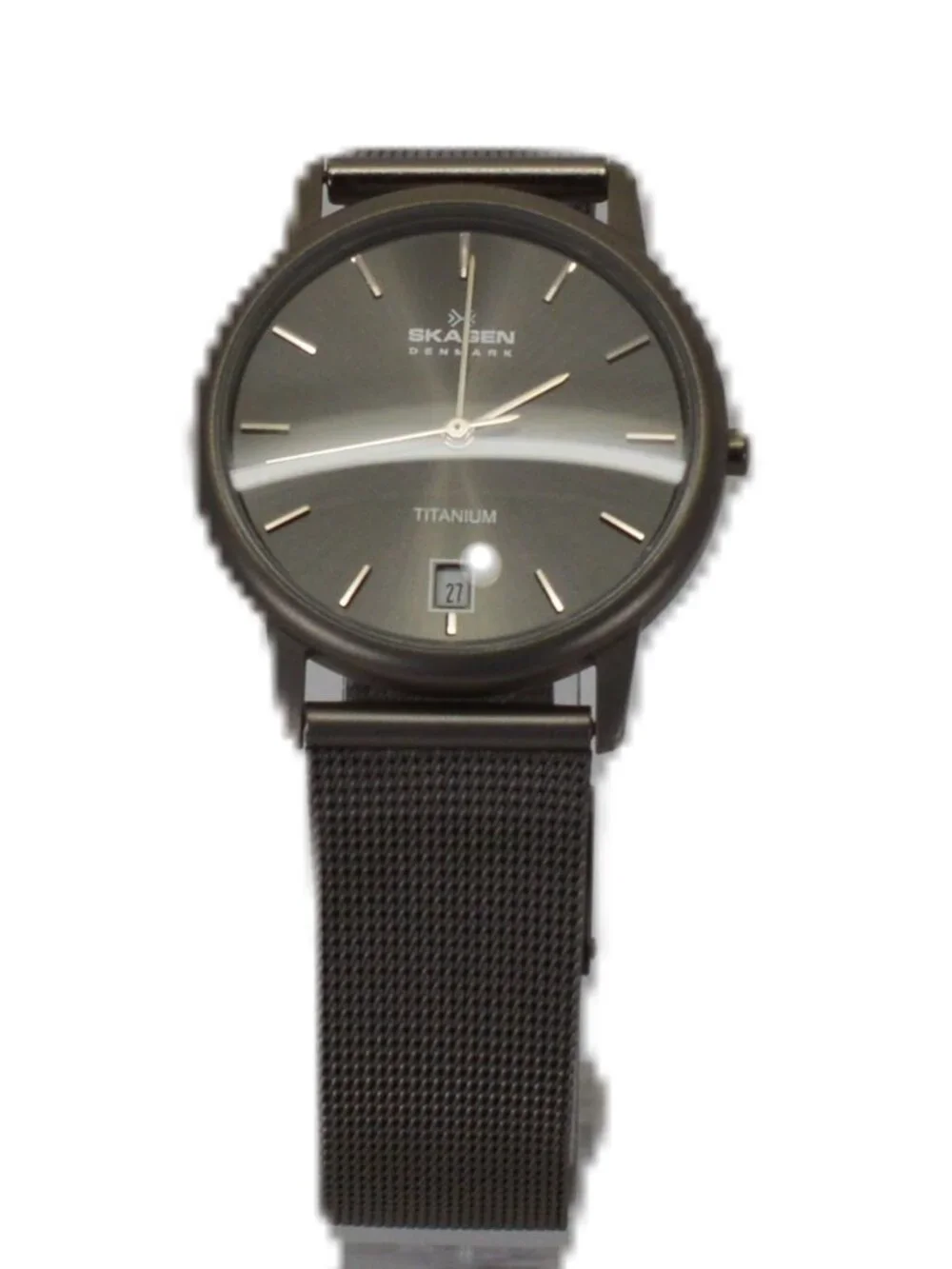 Skagen Titanium Mens Watch 170LTTM Stainless Steel Quartz
